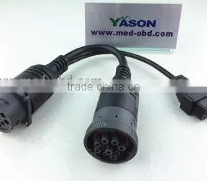 J1939 Male Connector to J1939 Female and OBD2 J1962 Female thumbnail-1