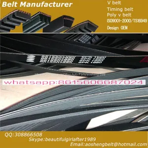 Hyundai Poly v Belt/fan Belt OEM 25212-26021 pk Belt 4PK845 Original Quality Poor Price With Colorful Box thumbnail-3