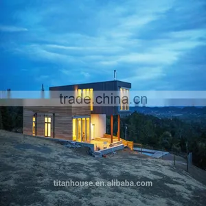 Low Price Light Steel Prefabricated Wooden House thumbnail-2