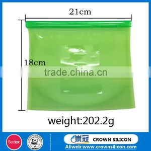 Free Sample!!!Silicone Fresh Vacuum/Kitchen Storage Bag/Food Container For Food thumbnail-4