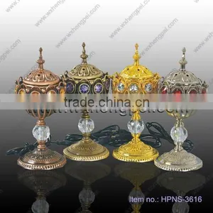Metal Electronic Incense Burner New Style Arabic Style Metal Incense Burner thumbnail-1