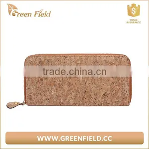 New Design Women Cork Wood Wallet Eco-friendly Cork Wallet for Ladies thumbnail-3
