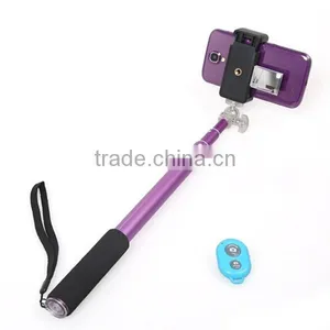 Folding Wired Wholesale Bluetooth Selfie Stick With Zoom, Selfie Stick Bluetooth , Selfie Stick Monopod thumbnail-1