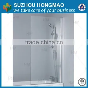 New Tempered Glass Bathroom Shower Screen Hinges thumbnail-1