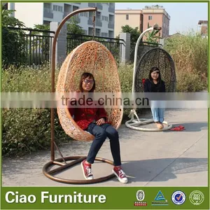 Garden Swing Chair Rattan Swing Chair Egg Shape Swing Chair thumbnail-2
