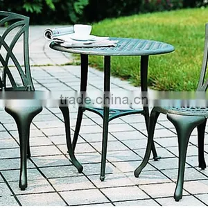 Coffee Shop Outdoor Metal Table and Chair thumbnail-1