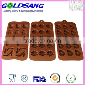 15 Cavity Silicone Mold Cake Jelly Cookie Pudding Soap Mould Chocolate Baking Pan thumbnail-2