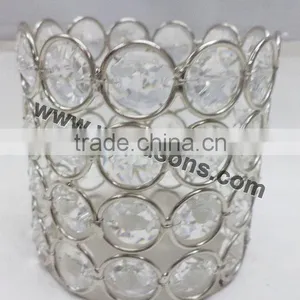 CRYSTAL VOTIVE FOR WEDDING/PARTY/HOME/HOTEL/DECORATION NEW thumbnail-1