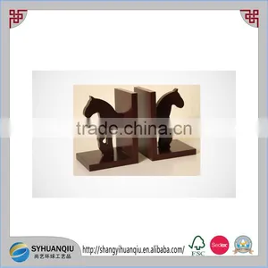 2015 High Quality New Fashion Wooden Bookends From Toy Factory W08D001 thumbnail-2