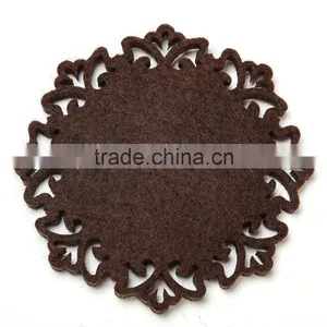 Facotory Laser Cut Felt Coaster thumbnail-3