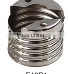 Copper/nickel-plated Copper/brass/aluminum Screwshell E40/e39/e27/e26 Lighting Lampholder Fitting thumbnail-2