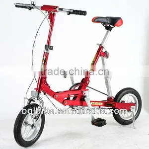 12 Inch Mini Folding Bicycle thumbnail-1