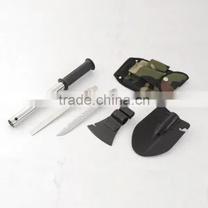 Carry Bag Packing Survival Tools Set for Camping With Saber,saw,exe and Shovel thumbnail-3