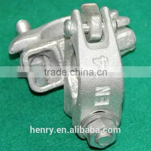 British Style Drop Forged Double Scaffolding Swivel Coupler thumbnail-1