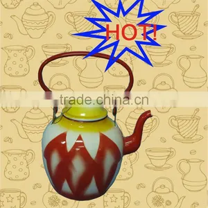 High Quality Tea Pot Water Enamel Kettle in Middle East Market thumbnail-6