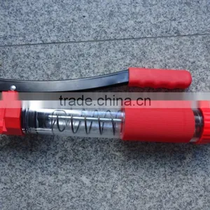 600CC Transparent Tube Manual Grease Gun for Excavator Parts thumbnail-2