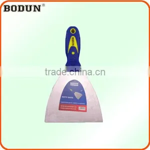Blue and Yellow Plastic Handle Putty Knife thumbnail-1