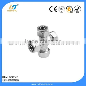 Brass Cross 4-way Pipe Fitting,sanitary Pex Fitting thumbnail-1