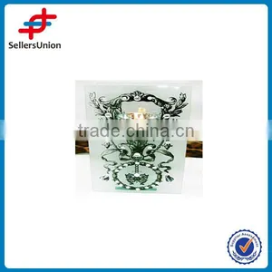 Long-stemmed Crystal Candle Holder thumbnail-1