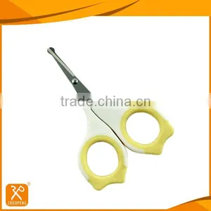 Professional Safety Plastic Handle Baby Nail Scissors thumbnail-2