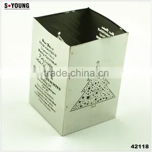 42118 Stainless Steel Candle Holder / Candle Cover thumbnail-1