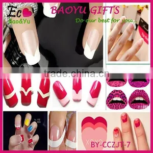 High Quality Classic French Impress Nails False Nail Stick on Tip, Gradient Nail Stick Fashion Nail Art thumbnail-2