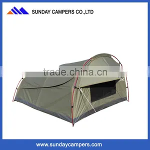 2016 AustraliaDouble Camping Canvas Lightweight Swag Tent thumbnail-2