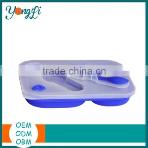 China Housewares Foldable Silicone School Lunchbox thumbnail-2