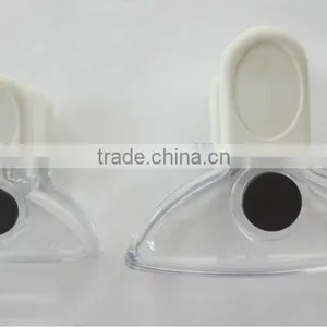 2 Pcs One Set ABS+TPR+black Magnetic Cutting Food Clip thumbnail-1