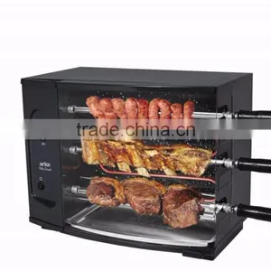 BBQ Brazil Rotary Electric Grill With 3 Skewers - VITTA SMART Arke thumbnail-1