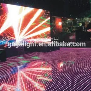 Hot P10 LED Video Dance Floor thumbnail-2