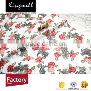 Excellent Digital Printed Custom Design Floral Cotton Fabric thumbnail-3