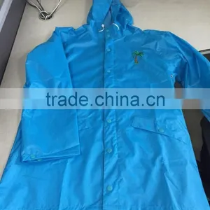 Wholesale Custom Women Kids 100%waterproof,breathable,PVC Raincoat thumbnail-4