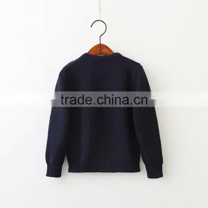 School Christmas Kid Jumpers Knitting Pullover Knit Jumpers thumbnail-2