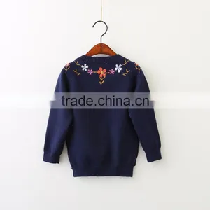 Wholesale Cotton Fancy Knit Baby Sweater Embroidery Design Factory Price thumbnail-2