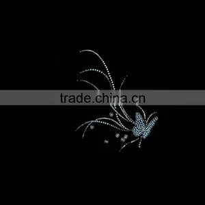 Clothing Decoration Butterfly Texans Hot Fix Rhinestone Transfer Designs thumbnail-6
