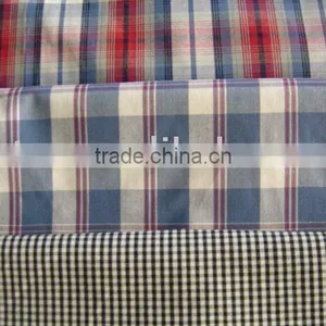 100% Cotton Yarn Dyed Checks Cloth Fabric thumbnail-1