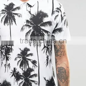 MGOO High Quality Sublimation All Over Print Mens Polos Team Workwear 100 Polyester Tops Shirt thumbnail-4