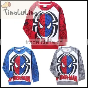 New Design Spider Man Fleece Jackets Fashion Wholesale no Zipper Fleece Long Winter Coats for Girls thumbnail-1