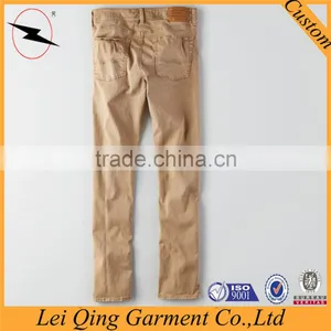 Mens 100% Cotton Skinny Jeans New Model Jeans Pants thumbnail-4