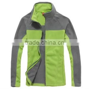 Wholesale Mens Heavy Weight Fashion Polar Fleece Jacket Without Hood thumbnail-1