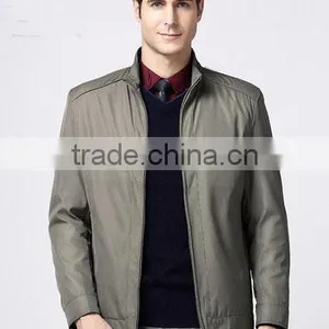 2017 Professional OEM High Quality Fashion Stand Collar Custom Men Jackets thumbnail-3