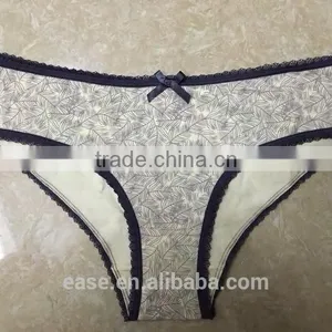 Nylon Girl Underwear Sexy Latest Lady Panty Models Designs Women Briefs thumbnail-1