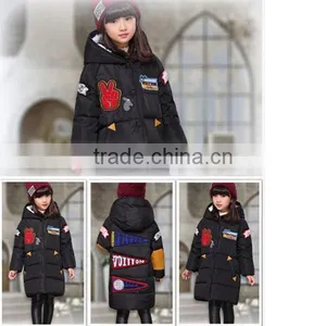 2016 New Fashion Medium Style Hoody Kid Down Jacket thumbnail-3
