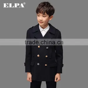 ELPA Warm Boys Clothes Handsome Boys Tan Wool Coat thumbnail-5