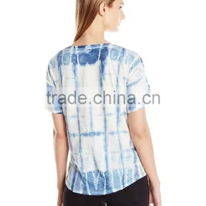 Women's Fashion Good Looking Short Sleeve Wholesale Tie Dye T-Shirt thumbnail-4