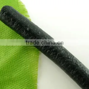 High Quality Black Round Real Leather Jewelry Cord 5mm thumbnail-3