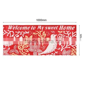 2017 High Quality Lovely Durable Home Bedroom Washable Carpet Bird Pattern Skid Resistance Water Absorption Bathroom Floor Mat thumbnail-6