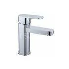 Deck Mounted Single Hole Bathroom Sink Faucet With One Handle , Brass Basin Faucet thumbnail-1