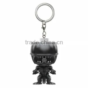 2017 New Movie ALIEN POP Figure Key Chain, ALIEN Pocket POP Keychain,MINI PVC Keychain thumbnail-2